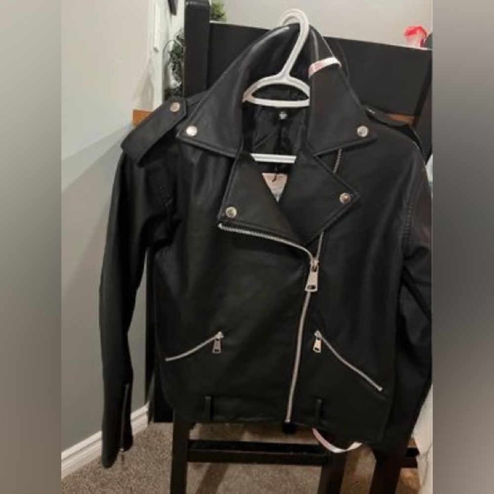 Leather jacket